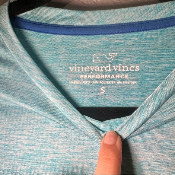 Vineyard Vines Surfboard Logo Harbor Performance T-Shirt Blue Size Small - Picture 5 of 6